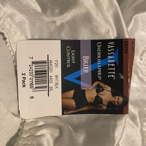 Vassarette 2 pack 3x briefs